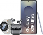 Samsung Galaxy S25 Ultra AI nutitelefon Galaxy AI-ga, 12 GB RAM, 512 GB m&auml;lu, Titanium Blue, 3-aastane tootja garantii + Galaxy Watch7 nutikell + Galaxy Buds3 Pro