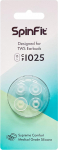 SpinFit CP1025 t&otilde;eliste traadita k&otilde;rvaklappide jaoks sobib Jabra 75T, Galaxy Buds 2, Pixel A seeria ja muud, L/ML - patenteeritud silikoonist k&otilde;rvaklapid asendamiseks (2 paari) (otsiku l&auml;bim&otilde;&otilde;t 4-5,5 mm)