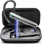 V5.3 Bluetooth-peakomplekt, juhtmevabad juhtmevabad k&otilde;rvaklapid koos ENC Dual Noise Cancelling Miciga, 120 tundi m&auml;nguaega k&otilde;rvaklappides koos LED-laadimiskarbiga, Bluetooth-k&otilde;rvaklapid mobiiltelefoni / veoautojuhi jaoks