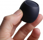 Boompods Zero Ocean Portable Bluetooth Speaker - juhtmeta k&otilde;lar, IPX6 veekindel, 5+ tundi m&auml;nguaega, v&auml;ike v&auml;lisk&otilde;lar, mikrofon ja topeltpaaritamine, du&scaron;&scaron; ja reisimine - must