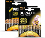 Duracell Battery Plus Micro AAA 16er + 8 tasuta eripakki