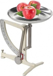 Mechanische K&uuml;chenskala, 1 Kg Metallbilanzskala, Skala, Keine Batterie, Mit Edelstahlpendel Und Aluminiumschale F&uuml;r Wissenschaftliche Forschung, Lebensmittel, Lebensmittel White