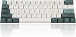 Guffercty kred 61 klahvi PBT Cherry profiili klaviatuurid 60 protsenti Dye-sub koos 6,25 U t&uuml;hikuga Cherry MX l&uuml;litile 60% mehaanilise m&auml;nguklaviatuuri jaoks, ainult klaviatuurid (72 klahvi botaaniline)