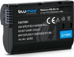 Blumax aku &uuml;hildub Nikon EN-EL15 | - 2000mAh -| EN-EL15c EN-EL15b EN-EL15a jaoks /- Z8 Z7 II Z6 II Z5 Zf -/ D500 D800 D850 D7200 D7500-1 V1