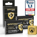 PATONA LP-E10 Protect aku 1020 mAh asendusaku, mis &uuml;hildub Canon EOS 1100D 1200D 1300D 2000D 4000D Rebel T3 T5 T6 T9 Kiss X50 X70 X80 1DX 1D X Mark II LP E10 LPE10 LPE10