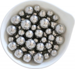 Laagripallid, roostevabast terasest AISI 304, G100, k&otilde;rge t&auml;psusega, 11-20 mm, 10-50 tk (14mm, 10tk).