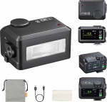 Godox iT30Pro-F v&auml;lk Fujifilmi jaoks, 2,8" t&auml;isv&auml;rviline puuteekraan, 2,4G X juhtmevaba TTL 1/8000 HSS kiirvalgusti, 1,5s taaskasutamine, 560 t&auml;isj&otilde;ulist v&auml;lku sisseehitatud akuga, kaasaskantav taskusalam