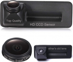 HD CCD &ouml;ise n&auml;gemise saapak&auml;epidemega tagurduskaamera 18 mm objektiivi jaoks GPS autoraadio Skoda Fabia Y6 A1 Golf 5 V Variant Skoda Superb Estate jaoks