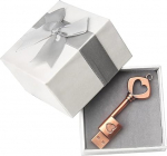 leizhan 64 GB Metal USB 2.0 Flash Drive Computer Memory Stick External Memory Stick Romantic Gift USB Sticks Gift for Graduation Party (1 Piece with Gift Box)