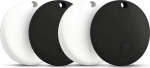 2025 Key Tracker (iOS ja Android) Smart Tag Key Finder kotidele Kohvrile t&ouml;&ouml;tab koos Apple Find My (Apple MFi Certified) & Google Find My Device - pakett 4 (must ja valge)