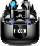 2026 K&otilde;rvaklapid traadita Bluetooth 5.4, 6D Stereo Bluetooth k&otilde;rvaklapid, 50 tundi s&uuml;gav bass ENC m&uuml;ravastased traadita k&otilde;rvaklapid Sport, USB-C kiirlaadimine k&otilde;rvaklappides, IP-X7 veekindel iOS