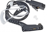 HYSHIKRA akustilised k&otilde;rvaklapid koos mikrofoniga, mis &uuml;hilduvad Motorola DP3400, DP4400, DP4800, DGP4150, XiR-P8200, Xpr-6300, kahesuunaline raadio mitme pordiga (1 pakk)
