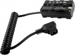 Raeisusp D-TAP to NP-F550 Dummy aku &uuml;hildub NP-F550 NP-F750 NP-F970 kahepoolne DC Coupler toiteadapter monitorile/valgusele/juhtmeta saatja-vastuv&otilde;tjale