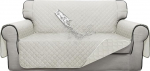 ISSUNTEX Double Protection 100% veekindel Loveseat Seat Covers, diivanikatted elutuppa, 2 padja diivanile diivanile, kahepoolne m&ouml;&ouml;bli kaitsja diivanikate koertele (Loveseat,
