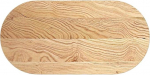 vidaXL lauaplaat, 100 x 50 x 2 cm, t&auml;ispuidust tammepuust, ovaalne, kohvilaud, asenduslauaplaat, puidust lauaplaat, k&uuml;ljelauaplaat, tammepuust lauaplaat.