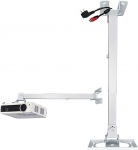 Deselen projektori lae- ja seinakinnitus, lihtne paigaldus mitmek&uuml;lgne projektori kinnitus laele, universaalne seinaprojektori kinnitus Max 20 kg, valge