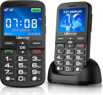 4G Seniorenhandy Ohne Vertrag mit Gro&uuml;e Tasten | Gro&szlig;es 2,4-Zoll-IPS-Display | Dual Nano SIM Senioren Rentner Handy mit Notruftaste | Typ-C-Kabel | H&ouml;rger&auml;te Kompatibel | Tastenhandy mit Ladestation
