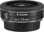 Canon EF-S 24 mm 1:2.8 STM Lens Black
