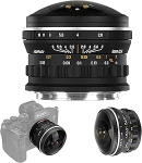AstrHori 6 mm F2.8 t&auml;iskaader kalasilmobjektiiv Ultra-laia nurga objektiiv suure avaga astrofotograafia maastikufotograafia jaoks (Z)
