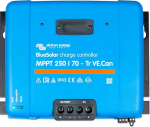 Victron Energy BlueSolar MPPT TR VE.Can p&auml;ikeselaadimise kontroller - 250 V 70 Amp 12/24/36/48 Volt