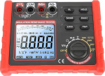 Aramox Ohm Megommeter Isolationswiderstandstester mit Silikonh&uuml;lle, Automatische Abschaltung, Verstellbarer St&auml;nder f&uuml;r Transformatoren, Motoren, Kabel, Ger&auml;te
