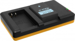 Aku + topeltlaadija (USB) EN-EL20(A) / Nikon 1 AW1, 1 J1, 1 J2, 1 J3, 1 S1, 1 V3 / Coolpix A, DL24-500 - sisaldab Micro USB kaablit.
