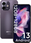 Ulefone Note 16 Pro Android 13 nutitelefon ilma lepinguta, 12GB + 128GB/SD-256GB, 6,52-tolline HD+5G WiFi, 50MP + 8MP kaamera 4400mAh, Dual SIM 4G mobiiltelefon ilma lepinguta, Face ID/GPS/OTG/Lilla