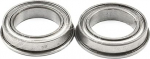 SMF104ZZ Flanschlager 4x10x4mm 10/20/50PCS ABEC-3 doppelt geschirmter Edelstahl-Flansch SMF104 Z ZZ Kugellager SMF104Z (V&auml;rv : Smf104zz, Suurus : 50PCS)