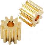 Modulaarne hammasrattamootori hammasratas 10 t&uuml;kki messingist hammasratas 0,6 hammastega 0,98mm 1mm vask hammasratta puuriga hammasrataste GS