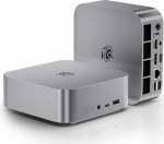 Beelink Mini PC SER8, AMD Ryzen 7 8745HS (8C/16T, kuni 4.9GHz), 16GB DDR5 RAM, 500GB M.2 PCIe 4.0 SSD, 4K Triple Display, USB4, HDMI, DP, BT 5.2, WiFi 6, 2.5G LAN, Mini Computer Windows 11 Pro