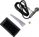 Digitaler 4-Bit-LED-Tachometer, Drehzahlmesser mit Hallen-N&auml;herungsschalter, Sensor f&uuml;r industrielle Drehzahlmessung, Bereich 5 bis 9999 U/min, automatische Nullstellung, hohe Genauigkeit