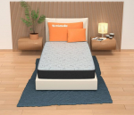 Madrats 75 x 190 cm, k&otilde;rgus 13 cm, valmistatud vahtplastist, kokkupandav madrats, hingav, h&uuml;poallergeenne ja tolmup&otilde;letikukindel, mudel: Summit H13