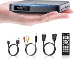 Mini DVD m&auml;ngija, DESOBRY DVD m&auml;ngija telerile, HD 1080P DVD m&auml;ngija HDMI k&otilde;igi piirkondadega, USB/TF kaardi sisend, kaugjuhtimispult, toetab PAL/NTSC režiimi.