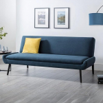 Julian Bowen Loft kohvilaud P&auml;hklipuust diivanvoodi Linane sinine 3-kohaline