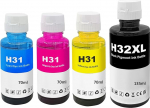 LAIPENG 31 32XL tindid, mis &uuml;hilduvad HP 31 32 XL Smart Tank 315 319 455 515 516 530 555 558 559 570 655 670 790 5105 7005 7006 7305 7305 7305 7305 733 06 76 05 415 419 Printer Multipack (BK/C/M/Y)
