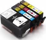 Bergsan 4 printerikassetti, mis &uuml;hilduvad HP 934 XL 935 XL printeriga Officejet Pro 6830 6820 6230 6835 6836 6220 6800 seeria 6825 &uuml;hilduvad HP Officejet 6812 6815 printeriga