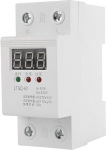 Keenso Haus Undervoltage Relay, Household 230 V Automatic Voltage Relay Surge and Undervoltage Protection Relay 2P 63A AC 230V Automatic Recovery