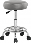 Casaria&reg; Ratastega rulltooli Reguleeritav k&otilde;rgus Hall 10 cm pehmendus 51-65 cm Istme k&otilde;rgus 360&deg; p&ouml;&ouml;ratav l&auml;bim&otilde;&otilde;t 35 cm &Uuml;mmargune ergonoomiline kontoritool P&ouml;&ouml;rlev t&ouml;&ouml;tooli T&ouml;&ouml;stustooli
