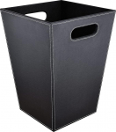 GORESE Office Square pr&uuml;gikast nahast kaasaegse disainiga pr&uuml;gikast k&ouml;&ouml;gi, vannitoa, kontori jaoks (must)