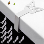 CUNGLIN lauakatte klambrid laudlina paksude laudade, aialaua, restorani, perekonna s&ouml;&ouml;gilaua jaoks, v&auml;litingimustes kasutatavad laudlina klambrid, laudlina klambrid, h&otilde;bedane (10 suurt)