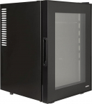 Corby Eton 40L klaasist minibaar mustas mustas sisustuses - ELi pistikuga