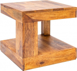 invicta INTERIOR Giant Sheesham Stone Finish T&auml;ispuidust kohvilaud K&otilde;rvallaud Elutoa laud