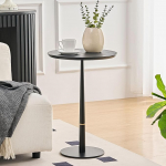 WILLIAMSPACE &uuml;mmargune k&uuml;ljelaud joogilaud Modernne must stendilaud Martini laud aktsentlaud kohvi tee magamistuba elutuba 40x60cm(D x H)