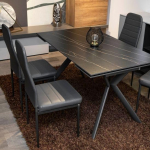 San Marco Eleonora k&ouml;&ouml;gi- ja elutoa toolid Hall kunstnahast (6)