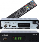 Comag DKR 60 HD digitaalne Full HD kaabelvastuv&otilde;tja (PVR-valmis, HDTV, DVB-C, Time Shift funktsioon, HDMI, SCART, USB 2.0) must