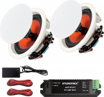 STUDIOFINIX 6,5-tolline Bluetooth-k&otilde;lar, maksimaalne energiatarbimine 300 W siseruumides, nagu k&ouml;&ouml;k, elutuba, &otilde;ppetuba, kelder, kodukino ja kaetud terrass.