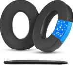 YunYiYi HD620S jahutusgeel k&otilde;rvapadjad, mis &uuml;hilduvad Sennheiser HD620S HD620S HD620 peakomplektiga asendusk&otilde;rvapadjad Ice Silk kangast ekstra paksusega (must CG)