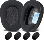 SOULWIT jahutava geeliga asendusk&otilde;rvapadjad BlueParrott B450/S450 (450XT 450 XT) Bluetooth-k&otilde;rvaklappidele koos m&uuml;ra summutava m&auml;luvahuga