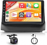 6+128G 8 Core Android autoraadio Ford Fiesta 2009-2017 9-tolline traadita Carplay raadio koos puuteekraaniga Android auto peeglilink Bluetooth FM/RDS/EQ/DSP WiFi GPS navigeerimine roolijuhtimine