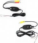 Kalakass 2.4GHz traadita video tagurduskaamera RCA video saatja vastuv&otilde;tja komplekt auto tagurduskaamera monitor vastuv&otilde;tja Cam DVD GPS autoraadio m&auml;ngija moodul Adapte Trigger